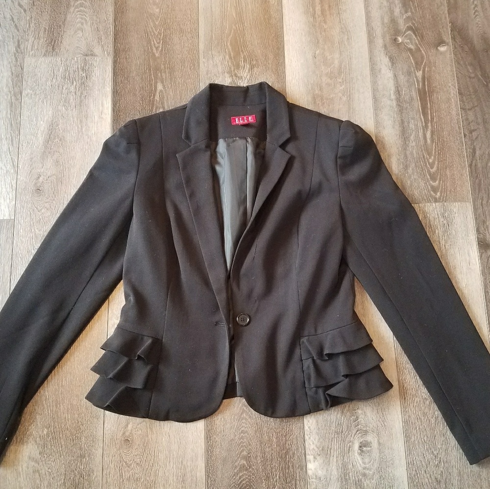 Small Elle Ruffle Blazer